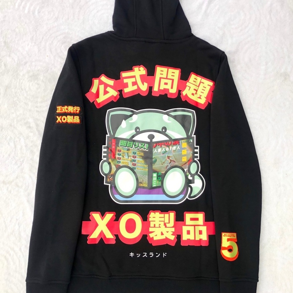 ***SOLD SOLD SOLD The Weeknd XO Magazine Fleece Kiss land Hoodie kissland